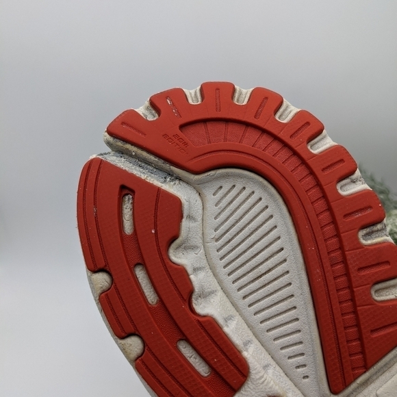 Brooks Adrenaline Gts 20 Mens Black Ebony Ketchup Size 12D pre owned - Picture 9 of 14